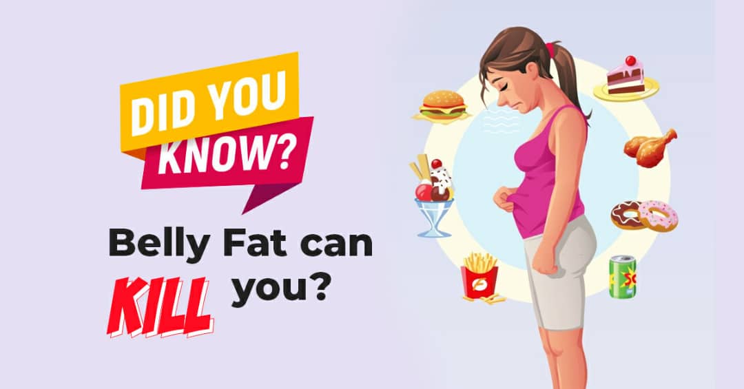 YOU REALLY NEED TO KNOW HOW DANGEROUS EXCESS BELLY FAT IS!